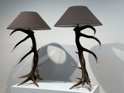 Paire de Lampadairs