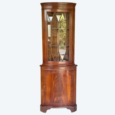 Vitrine d’angle anglaise