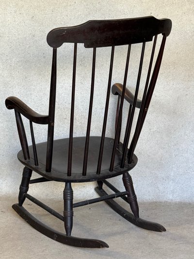Wooden rocking chair