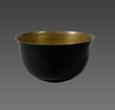 Jean DUNAND (1877-1942). Art Deco lacquered bronze bowl