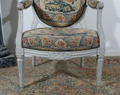 Large armchair for the queen attributed to Othon