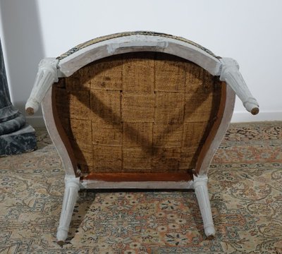 Large armchair for the queen attributed to Othon