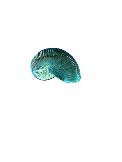 Baccarat – Nautile en cristal - Bleue clair
