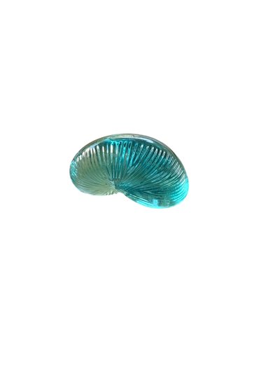 Baccarat – Nautile en cristal - Bleue clair