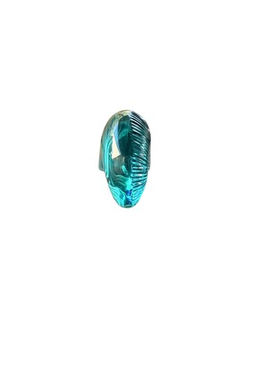 Baccarat – Nautile en cristal - Bleue clair