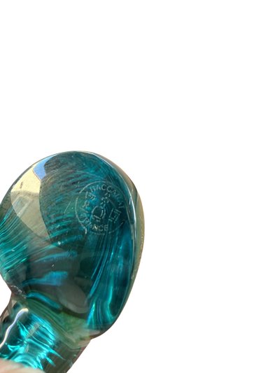 Baccarat – Nautile en cristal - Bleue clair