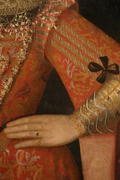 Alonso Sanchez Coello (Valence, 1531 – Madrid, 1588) Atelier de,  Portrait d’une noble