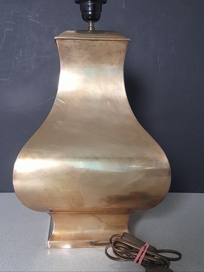 Lampada Maria Pergay, ottone dorato