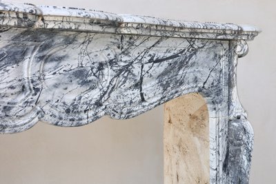 Cheminée ancienne en marbre | Référenz 1616