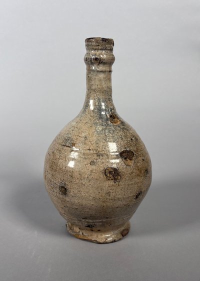 Vase bouteille en grès craquelé Dynastie Song (960 - 1279) Chine
