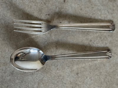 Art Deco cutlery