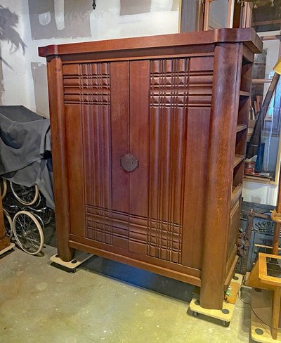 Charles Dudouyt, importante guardaroba Art Déco, circa 1930/1940