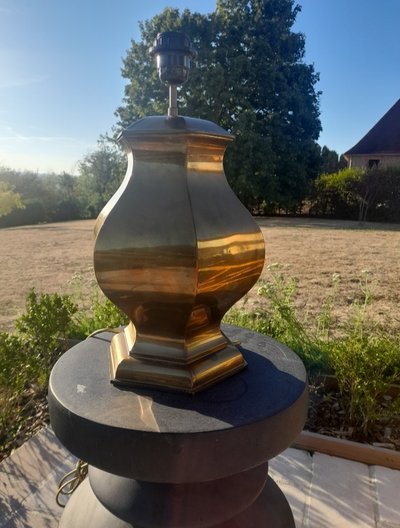 Lampada in ottone di Maria Pergay