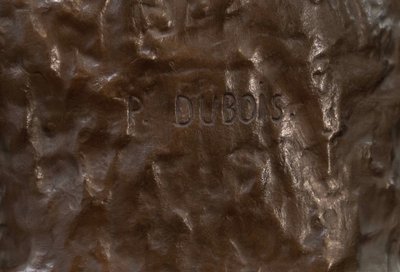 SCULTURA - MATERNITÀ, PAUL DUBOIS (1829-1905) - BRONZO