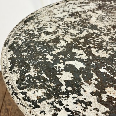 19th-century sheet metal side table