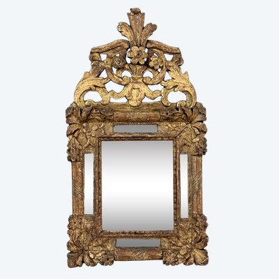 Louis XIV-era mirror with glazing beads