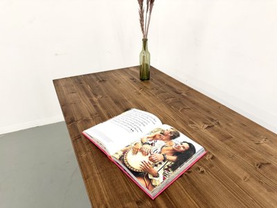 Bauernhoftisch mit konischen Beinen, L 260 cm