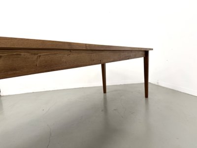 Bauernhoftisch mit konischen Beinen, L 260 cm