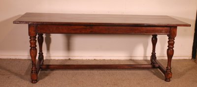 Louis XIII-style Dining Table—19th Century—netherlands