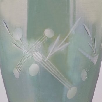 1960 Erstaunliche Serie von sechs Kristallgläsern. Hergestellt in Italien