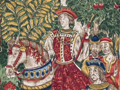 Maschinell hergestellte Wandteppiche
