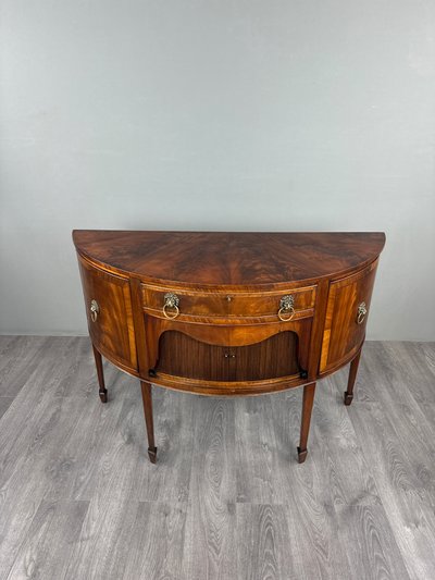 Credenza a mezzaluna, stile Luigi XVI, XIX secolo
