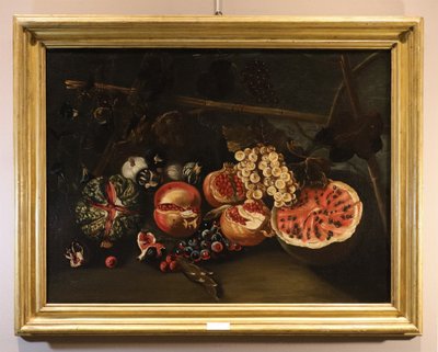 Still Life With Fruit, Michele Pace (Rome, 1625–1669)