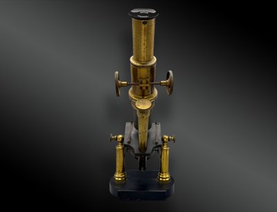 DOUBLE-COLUMN STUDY MICROSCOPE