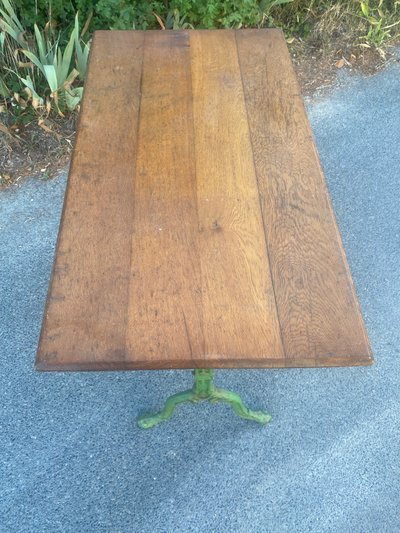 Ancienne table bistrot vers 1900 , belle patine