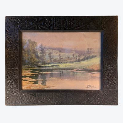 Antoine Barbier 1859–1948, Toulon-sur-Arroux, Der Feenteich