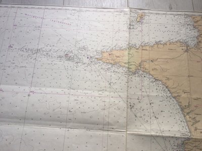 Nautical Chart: “From Cap de la Chèvre to the Glenan Islands”