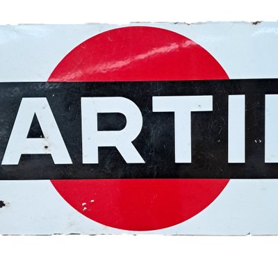Plaque émaillée MARTINI