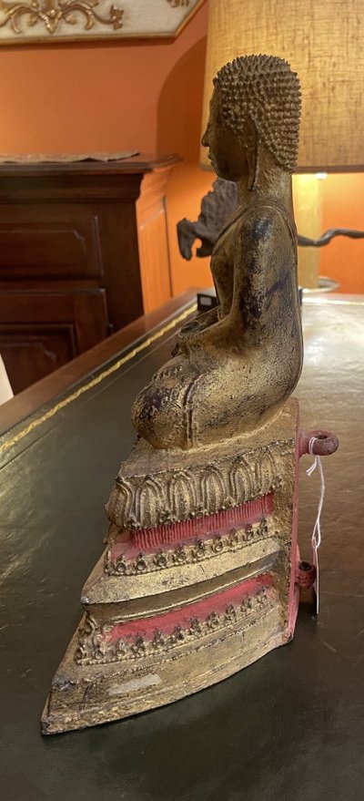 Bouddha bronze doré royaume Siam -19°siècle