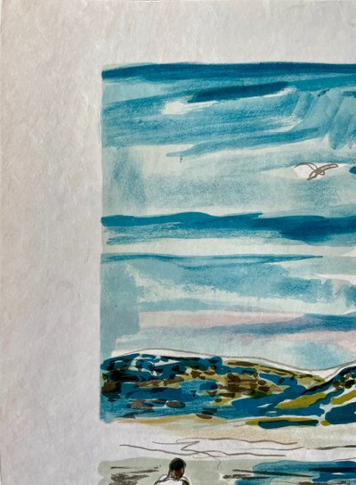 Yves BRAYER (1907–1990) - Marseille: La Corniche