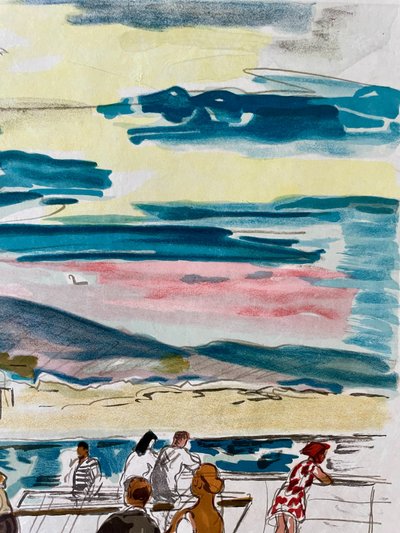 Yves BRAYER (1907–1990) - Marseille: La Corniche