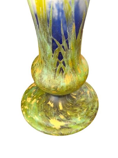 Daum Nancy Art Nouveau Vase "Narcissus"