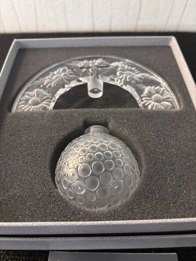 Lalique France 'Folie' model perfume bottle