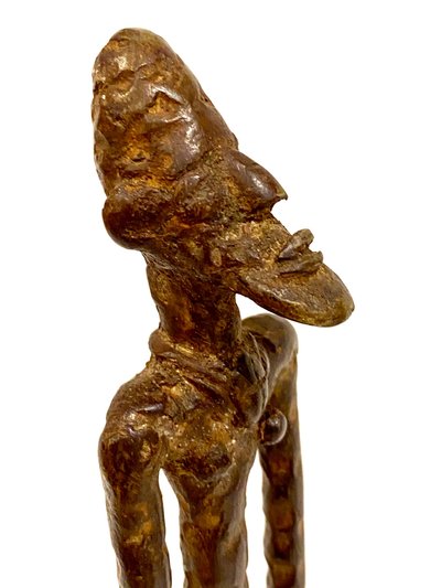 Dogon bronze couple from Mali