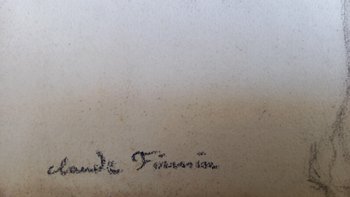 man's academy / drawing by Claude Firmin