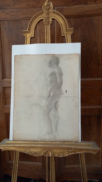 man's academy / drawing by Claude Firmin
