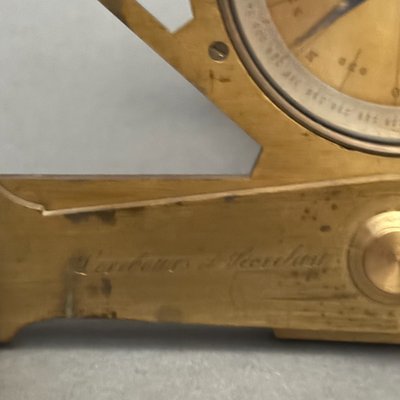 Antiker Kompassgraphometer oder Vermessungsinstrument – 19. Jahrhundert