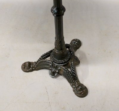 Ceramic Compass Rose Top Pedestal Table