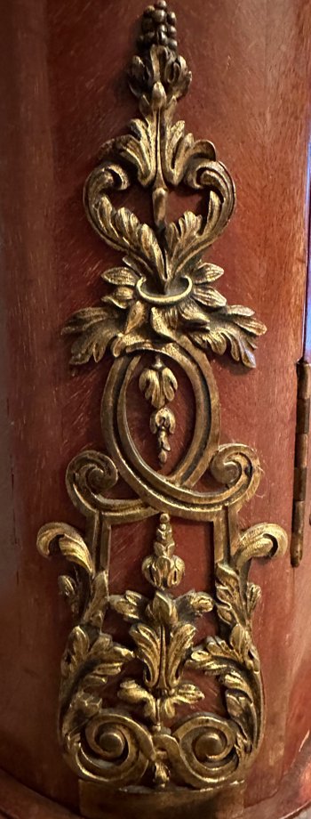 Maison Jansen, bella biblioteca Regency del XIX secolo timbrata