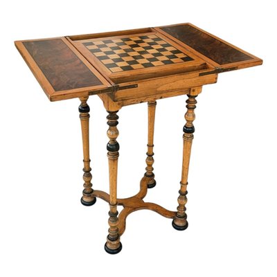 Table à jeu d'échecs St Louis XIV, Estampillée d'un Atelier Parisien