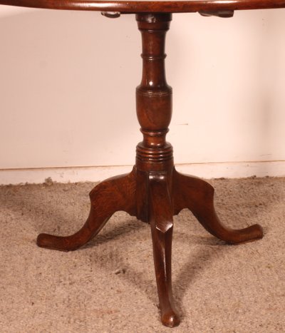 Oak Tripod Table - 18th Century