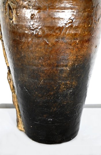 Glazed Ceramic Vase, signed “Korina”, Art Nouveau – 1900