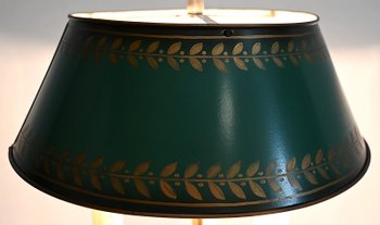 Lampada Bottiglia Acqua Calda in Metallo Bianco, Stile Impero - Inizio XX Secolo