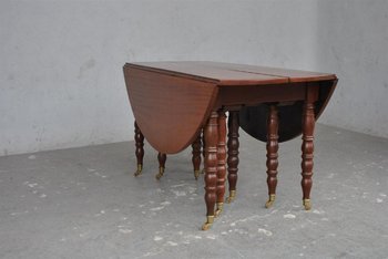 Table à 10 Pieds En Acajou d'époque XIXème