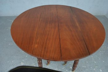 Table à 10 Pieds En Acajou d'époque XIXème