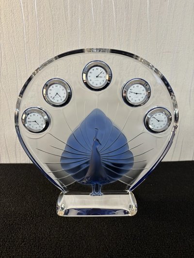 PENDULE 5 CADRANS LALIQUE